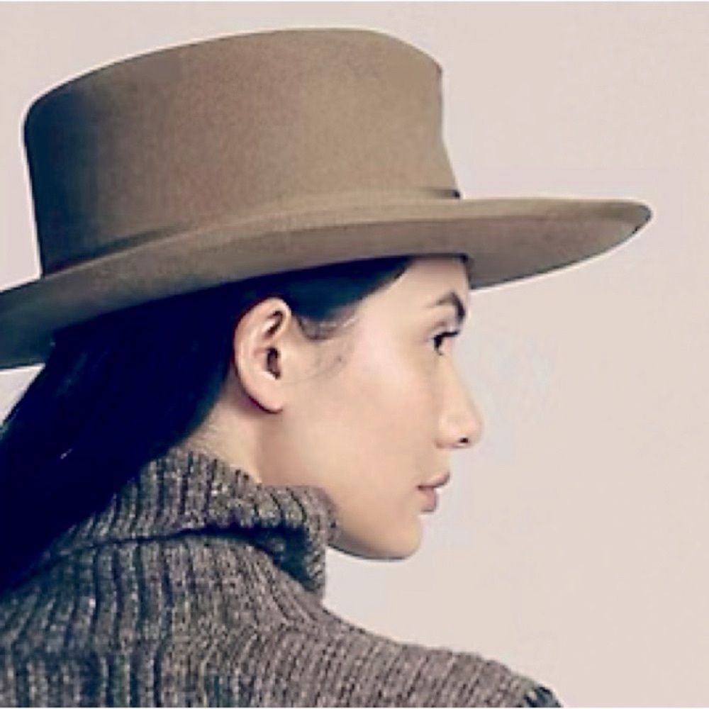 Polo Ralph Lauren Turtleneck Knit Poncho Olive and Brown Fair Isle Patchwork - Picture 6 of 16